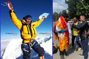 संखुवासभाका सानु शेर्पा १४ वटा हिमाल आरोहण गर्ने तेस्रो नेपाली