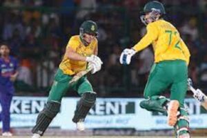 टी–२० क्रिकेटमा दक्षिण अफ्रिकासँग भारत ७ विकेटले पराजित