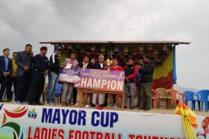 पाँचौं मेयर कप महिला फुटबल प्रतियोगिताको उपाधी भैसीपंखालाई