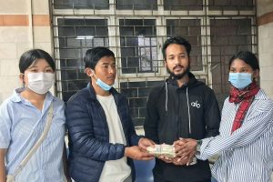 स्ववियुद्धारा बिरामीलाई आर्थिक सहयोग